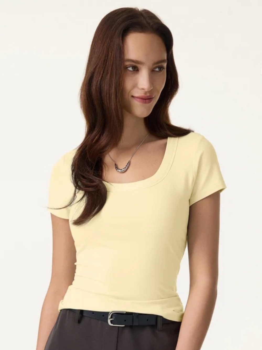 OGL SkinKiss U-Neck Short Sleeve Everyday Bra Top Size large